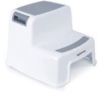Rainberg 2 Step Stool for Kids, Sturdy Double Step Stool for Toddlers, Anti-Slip Stool for Children,Toddler's Stool for Potty Training and Use in the Kitchen and Bathroom Easy to Clean and Portable