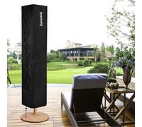 Rainberg Heavy Duty Garden Parasol Protector, Waterproof Windproof Fabric Umbrella Cover