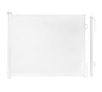 Rainberg Retractable stair Gate, Mesh Dog Gate, 150 cm Wide & 80 cm Tall, Baby Gate, Child Safety Gate for Doorways, Stairs, Hallways, Indoor/Outdoor