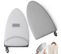 Rainberg Steamer Ironing Gloves, Portable Steamer Gloves, Anti-Steam Mitt for Standing Hanging Handheld Garment Steamer Accessories, Travel Glove Ironing Boards, Heat Resistant Glove (Grey)