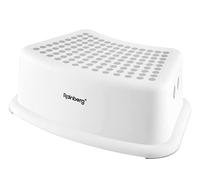 Rainberg Step Stool for Kids, Sturdy Double Step Stool for Toddlers, Anti-Slip Stool, Toddler's Stool for Potty Training and Use in the Kitchen and Bathroom Easy to Clean and Portable (Grey, 1)