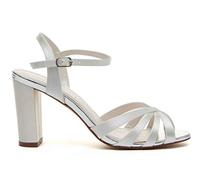Rainblow Club Blake Block Heel Wedding Shoes, 4 Ivory