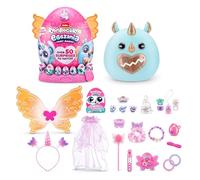 Rainbocorns Eggzania Fairy Mania Easter Egg Surprise (Rhino) by ZURU, 35 Surprises, Collectible Plush, Easter Gift for Girls