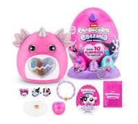 Rainbocorns Eggzania Mini Easter Egg Surprise (Axolotl) by ZURU, Mini Plush with Slime, Easter Gift for Girls