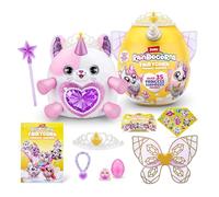 Rainbocorns Fairycorn Princess Surprise (Kitty) by ZURU 11" Collectible Plush Stuffed Animal, Surprise Egg, Wearable Fairy Wings, Magical Fairy Princess, Ages 3+ for Girls, Children