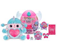 Rainbocorns Fairycorn Surprise Series 4, Poodle - Collectible Plush - Magical Fairy Surprises, 28 cm, Cuddle Plush Stuffed Animal, Wearable Fairy Wings, Stickers, Slime (Poodle)