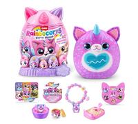 Rainbocorns Kitty Mania Purple Cat (FURRINA) by ZURU, Plush Toy for Girls