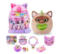 Rainbocorns Kitty Mania Siamese Cat (PAWLINE) by ZURU, Plush Toy for Girls