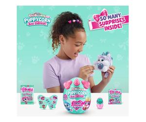 Rainbocorns Puppycorn Bow Surprise Collectible Plush Stuffed Animal Surprise Egg