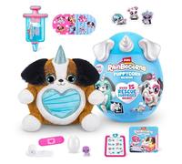 Rainbocorns Puppycorn Rescue Surprise, Beau the Shepherd - Collectible Plush - Over 12 Surprises, Peel and Reveal Heart, Stickers, Syringe Slime, Ages 3+ (Shepherd)
