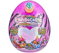 Rainbocorns Wild Heart Surprise Elephantcorn - 11" Collectible Plush Stuffed Animal - 10 Layers of Surprises, Nail Decals, Sparkle Sequin Heart, Ages 3+ by ZURU