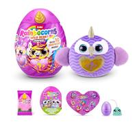 Rainbocorns Wild Heart Surprise (Peacock) by ZURU - Collectible Plush Toy with Surprises, Mystery Egg for Girls & Boys Ages 3+