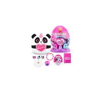 Rainbocorns ZURU Eggzania Mini Mania, Panda, by ZURU Plush Surprise Unboxing with Animal Soft Toy, Idea for Girls with Imaginary Play (Panda)