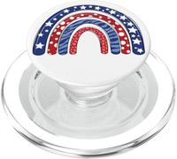 Rainbow 4th of July PopSockets PopGrip for MagSafe