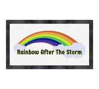 'Rainbow After The Storm' Pet Feeding Mat (PM00028825)