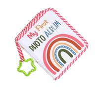 Rainbow Album Baby Album, Archival Pages, 18x14cm, Rainbow Photo Organizer, Gender Reveal Keepsake, Star Hook, For Gender Reveal Party Mother's Day Bridal Shower Father's Day