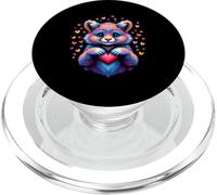 Rainbow Animal Heart PopSockets PopGrip for MagSafe