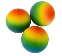Rainbow Anti-Stress Ball Set, Slow Rising Squishy Ball for Relaxation and Focus, Premium Stress Management Gadget for the Office and Home Office, Colourful Squeeze Balls with Soft Feel