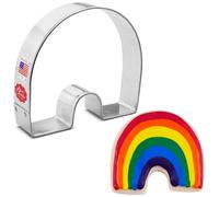 Rainbow Arch Cookie Cutter, Made in USA by Ann Clark