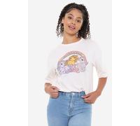 Rainbow Arch Womens Oversized T-Shirt My Little Pony White XL