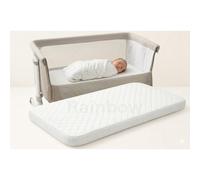 RAINBOW Baby Bedside Crib Mattress for/Competibale with SnuzPod 2 - Antibacteria