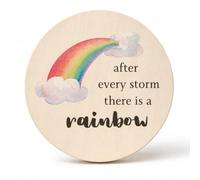Rainbow Baby Pregnancy Announcement Birth Announcement Sign Newborn Sign