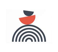 Rainbow Balancing Act Chopping Board