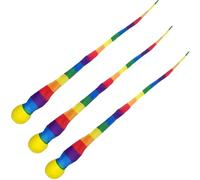 Rainbow Ball With Tail , Beanbag Throwing Colorful Tail Catch Toy | Catch and Throw Foam Ball for Beach School Indoor Backyard Outdoor Park Activities