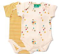 Rainbow Balloons Organic Baby Bodysuit Set -Pack of 2