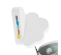 Rainbow Bath Balls, Kids Bath Bomb Potion, 110g Body Cleanser Baths Balls for Women Relaxation Self Care SPA Home Travel Bathroom Rugged Premium Accessory Reliable Necessary Sturdy Solution Item Piece