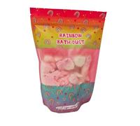 Rainbow Bath Dust, Sweet Sugar Candy Scented Bath Powder, 400g