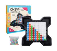 Rainbow Bead Game | Rainbow Ball Elimination Toys | Portable Interactive Puzzle Chess Toy Set for Kids Adults Children