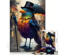 Rainbow Bird Hard Jigsaw Puzzle for Adults 1000 Pieces Pure Logic Toy Home Activity Clean Cut Lovely Gift (50x75cm)