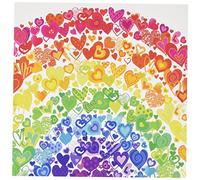 Rainbow - Birthday Card - Made from Recycled Materials - Greeting Cards for Friends, Family, Loved Ones - Made by UK Independent Artists - Compostable Packaging