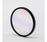 Rainbow BLUE Orange Streak Filter 77/82mm Flare Radiant FX Filter(Size:77mm,Color:Rainbow Flare)