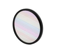 Rainbow Blue Streak Filter Flare Camera Lens (Color : Clear, Size : 72mm)
