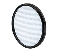 Rainbow Blue Streak Filter Kaleidoscope Glass Prism Photography Props (77mm Blue Brushed)