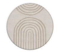 Rainbow Boho Mouse Pad, Waterproof Rubber Neutral Mouse Pad, Boho Desk Decor