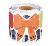 Rainbow Bow Bulletin Board Border Trim for Classroom Walls and Chalkboards