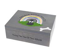 Rainbow Bridge Friends 2331 Dog Pet Loss Memorial Memory Box