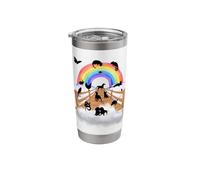 Rainbow Bridge Pet Loss Stainless Steel Insulated Tumbler