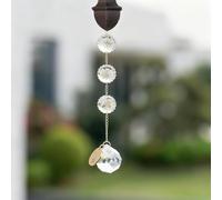 Rainbow Bridge Suncatcher Pet Personalised for Windows, Pet Memorial Gifts Wind Chimes for Garden Indoor Outdoor Crystal, Customised Cat Dog Memorial Gifts with Name, Loss of Dog Pet Sympathy Gift