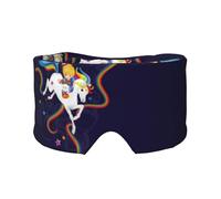 Rainbow Bright Print Sleep Eye Mask with Earmuffs Soft Pressureless Cooling Blackout Eye Covers for Sleeping,Keeps Warm, Shading, Comfortable Aid Strap
