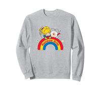 Rainbow Brite & Sprite Vintage Rainbow And Stars Portrait Sweatshirt