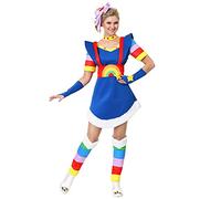 Rainbow Brite Women's Fancy Dress Costume Medium