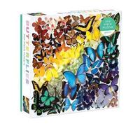 Rainbow Butterflies 500 Piece Puzzle, ,