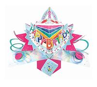 Rainbow Cake Pop Up Happy Birthday Greeting Card 3D Pop-Up Cards POP225