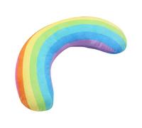 Rainbow Cat Pillow - Generic Soft Plush Calming Cushion For Kittens | Interactive Toy For Indoor Cats, Cozy Sleeping And Exercise Aid