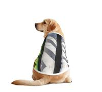 Rainbow Caustic Illumination Dog Shirt Vest Dog Clothes- Breathable Cooling for Big Dogs, Sun Protection Comfort Wear for Golden Retriever, Husky, Alaska Outdoor Activities XX-Large