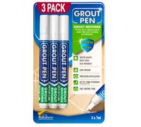 Rainbow Chalk Grout Pen - Designed For Restoring Tile Bathrooms & Kitchens (Ivory)